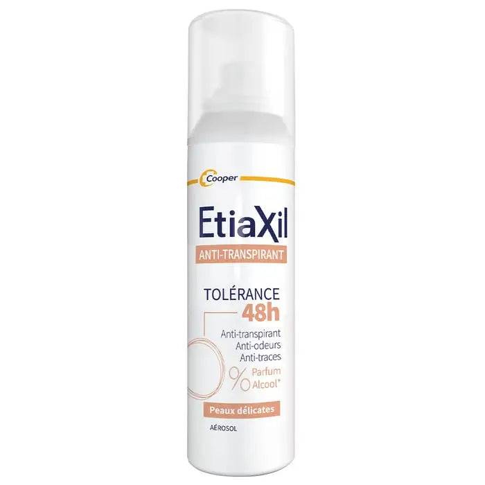 Etiaxil, Anti-Perspirant Tolerance 48H Aerosol 150ML