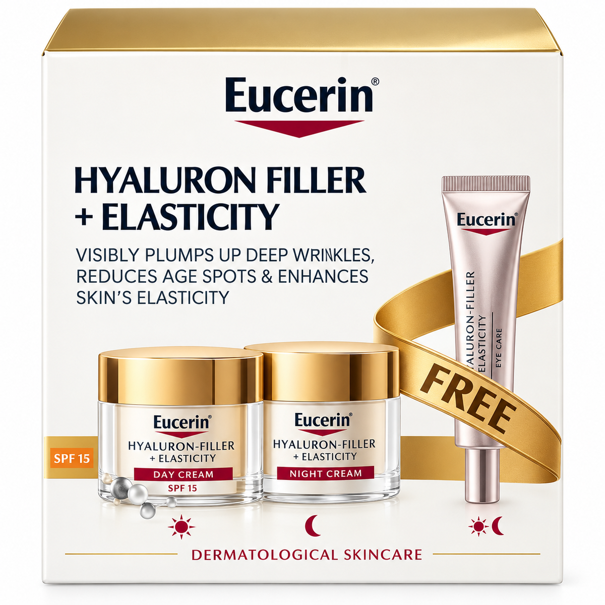 Eucerin, Hyaluron-Filler + Elasticity Bundle