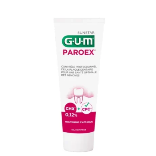 G.U.M, Paroex Toothpaste 0.12% 75 ML