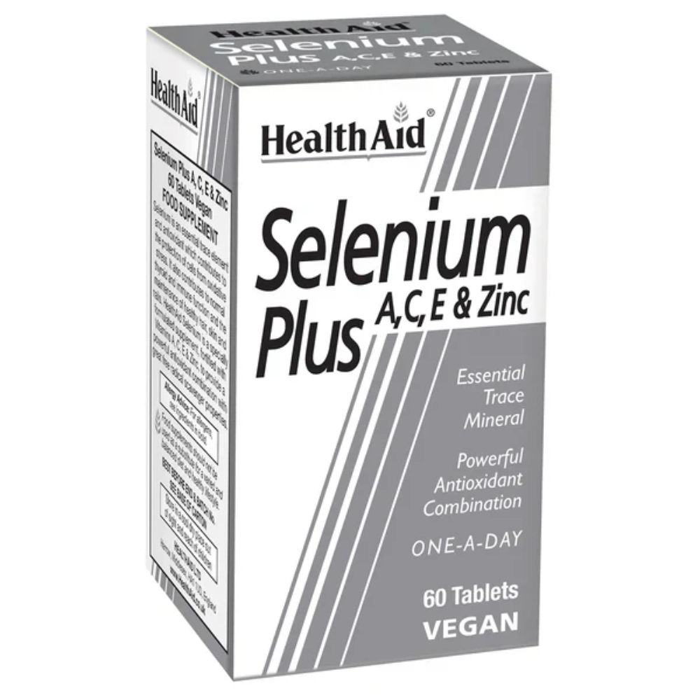 Healthaid, Selenium Plus Ace & Zinc 60 Tabs