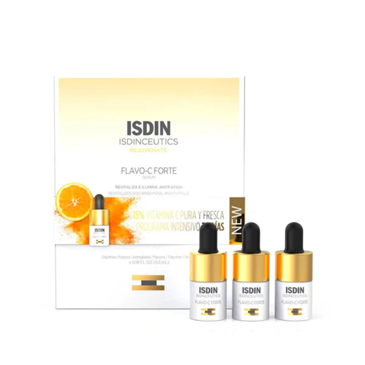 Isdin, Flavo-C Forte 3 vials of 5.3 ml each