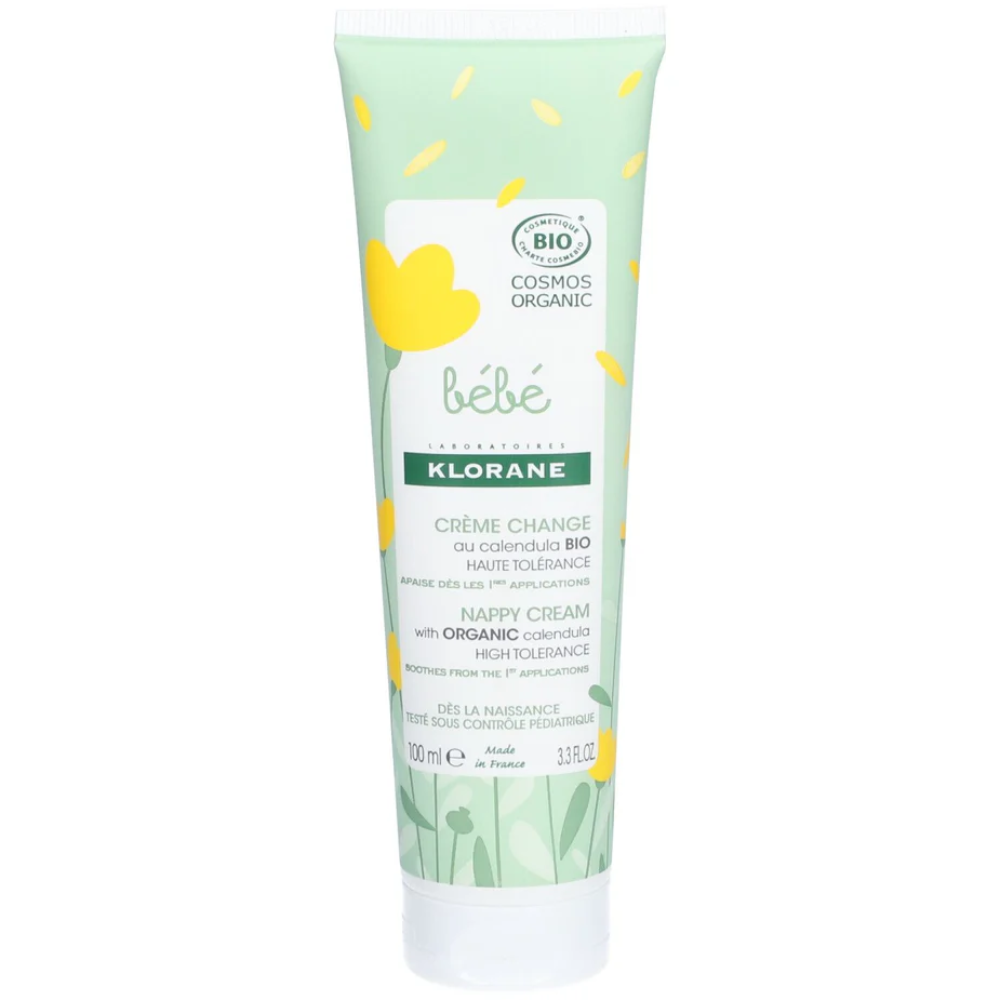 Klorane, Baby Certified Organic Change Cream 100 ML