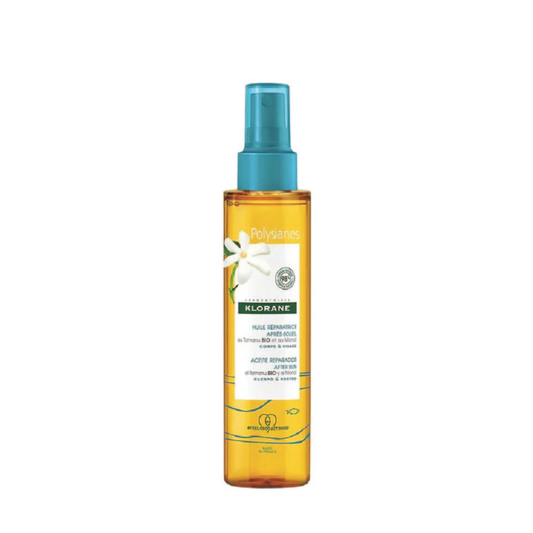 Klorane, Polysianes After-Sun Repair Oil for Body and Face 150 ml