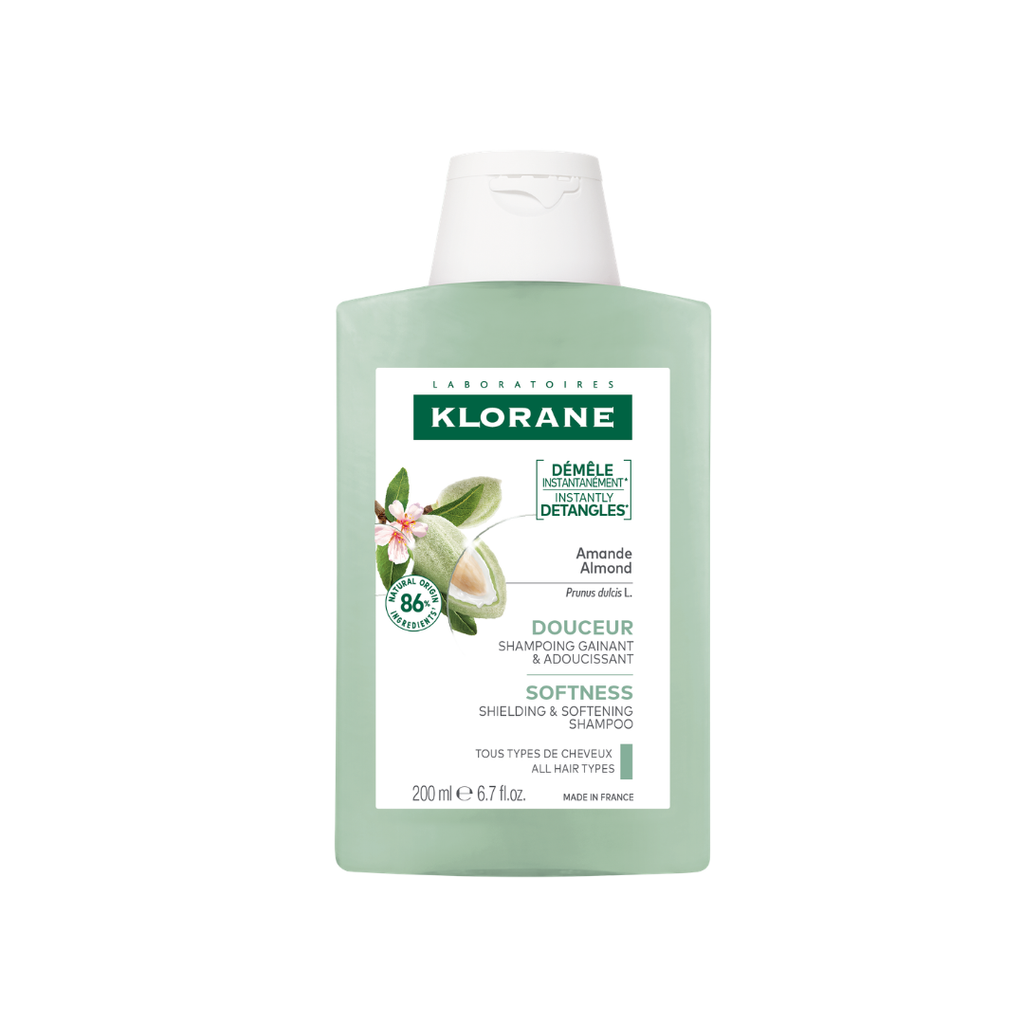 Klorane, Softness & Hold Shampoo with Almond Milk 200ML