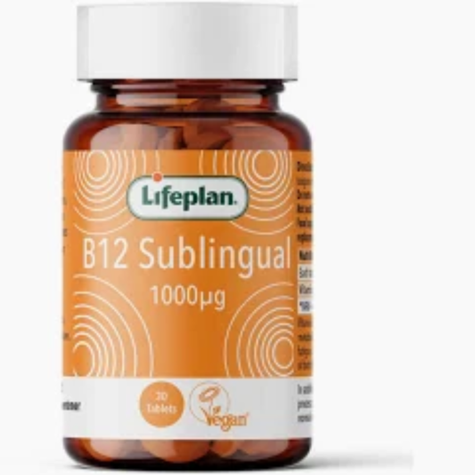 Lifeplan, B12 sublingual 1000ug1