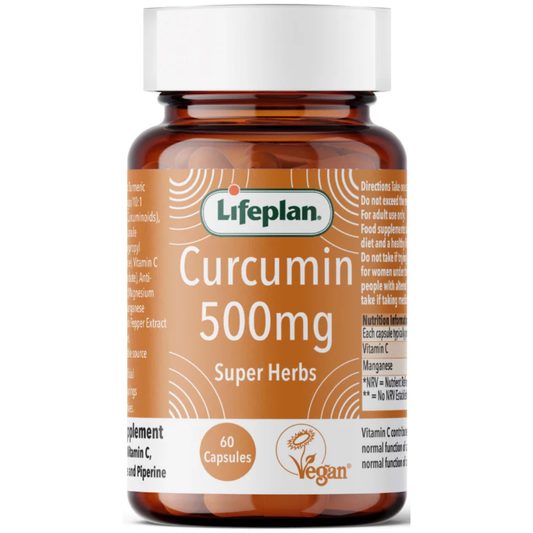 Lifeplan, Curcumin 500Mg 60 Caps