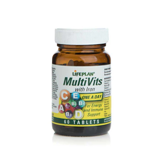 Lifeplan, Multivitamins With Iron - 60 Tabs