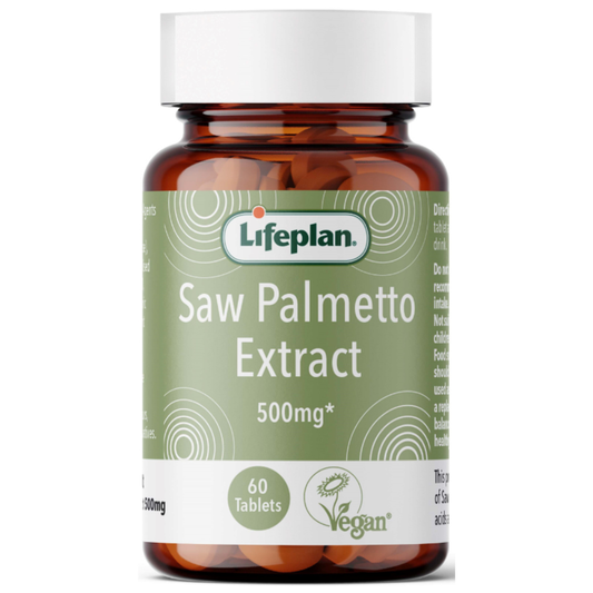 Lifeplan, Saw Palmetto Extract 500 Mg 60 Tabs