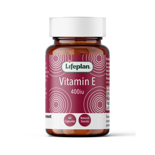 Lifeplan, Vitamin E 400 IU 60 Caps