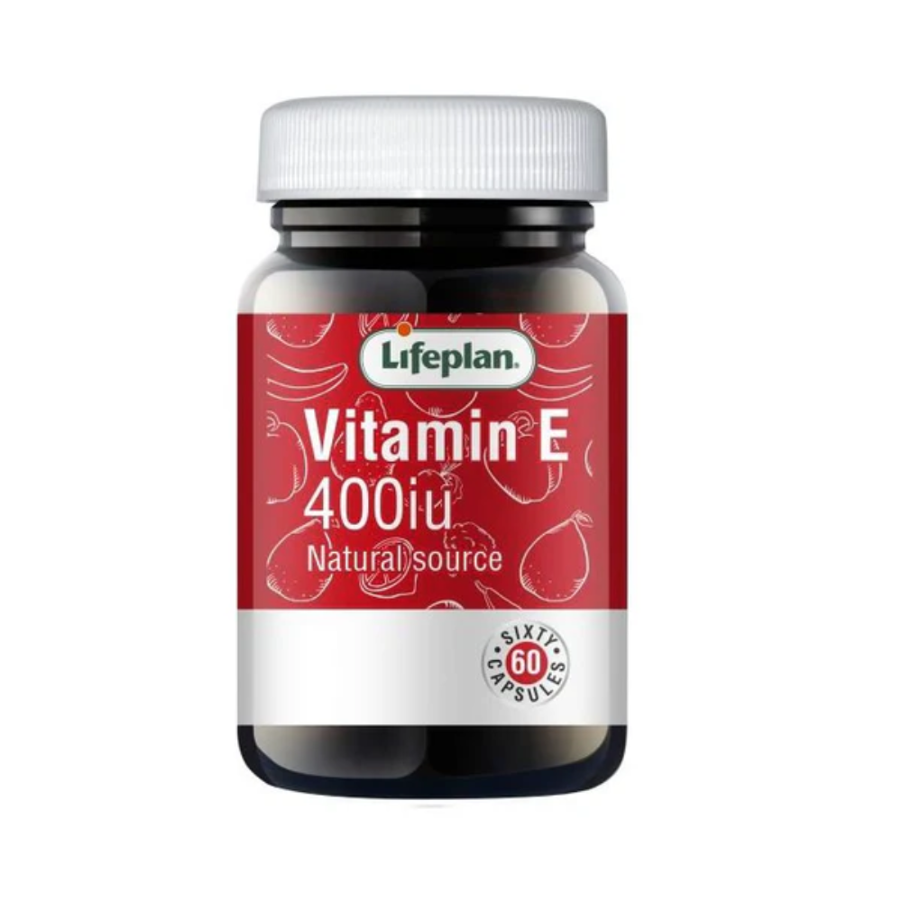 Lifeplan, Vitamin E 400iu - 60 Caps