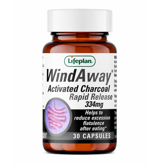 Lifeplan, Windaway Charcoal 30 Caps