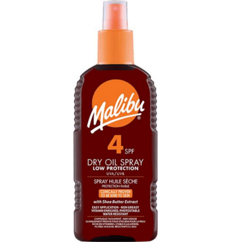 Malibu, Dry Oil Spray3