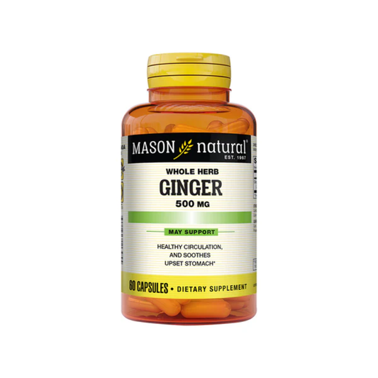 Mason, Ginger 500mg 60 Caps