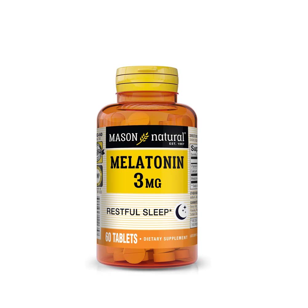 Mason, Melatonin 3 mg 60 Tablets