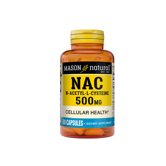 Mason, NAC N-Acetyl L-Cysteine 500 mg 60 Capsules