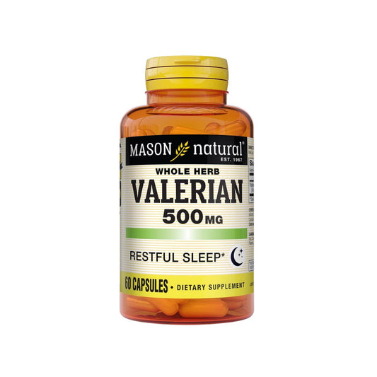 Mason, Valerian Root 500 mg 60 Capsules