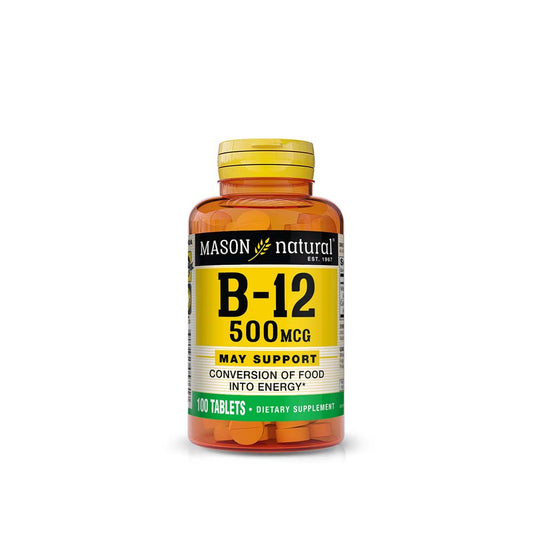 Mason, Vitamin B12 500 mcg 100 Tablets