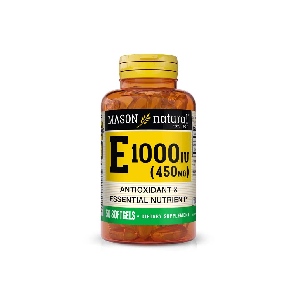 Mason, Vitamin E 1000 IU 50 Softgels