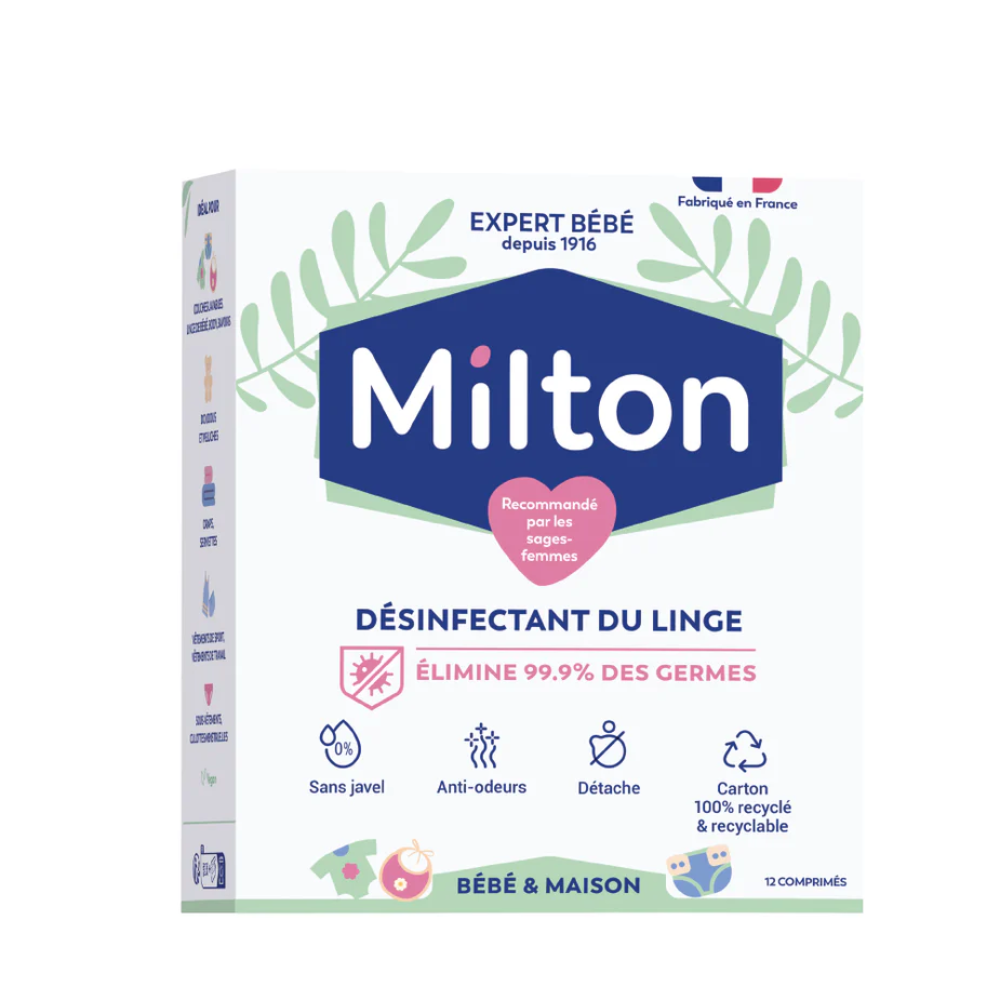 Milton, Antibacterial Laundry Tablets - 12 Tablets