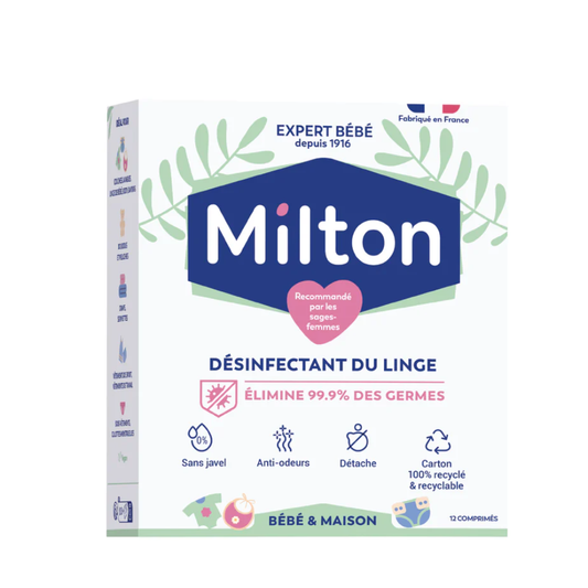 Milton, Antibacterial Laundry Tablets - 12 Tablets