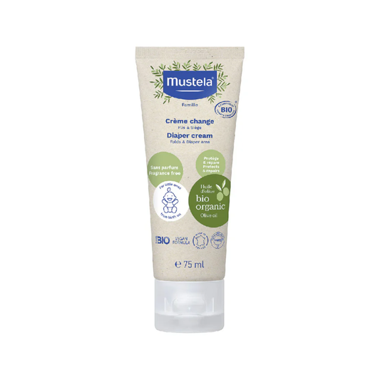 Mustela, Certified Organic Diaper Cream 75 ML