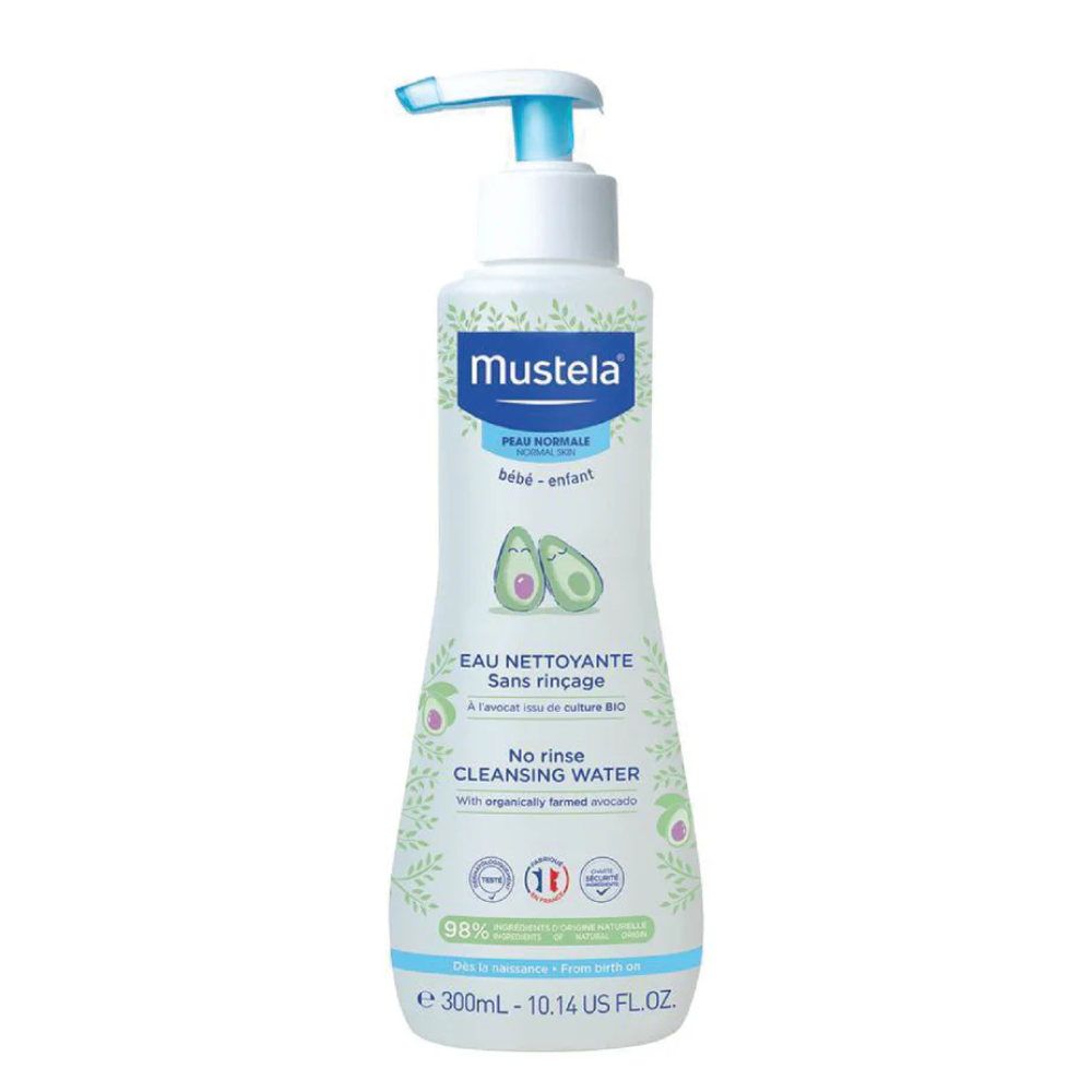 Mustela, No-Rinse Cleansing Water-300 ML