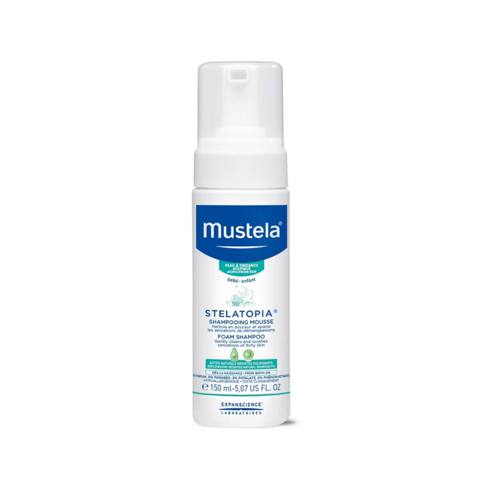 Mustela, Stelatopia Foam Shampoo 150ml