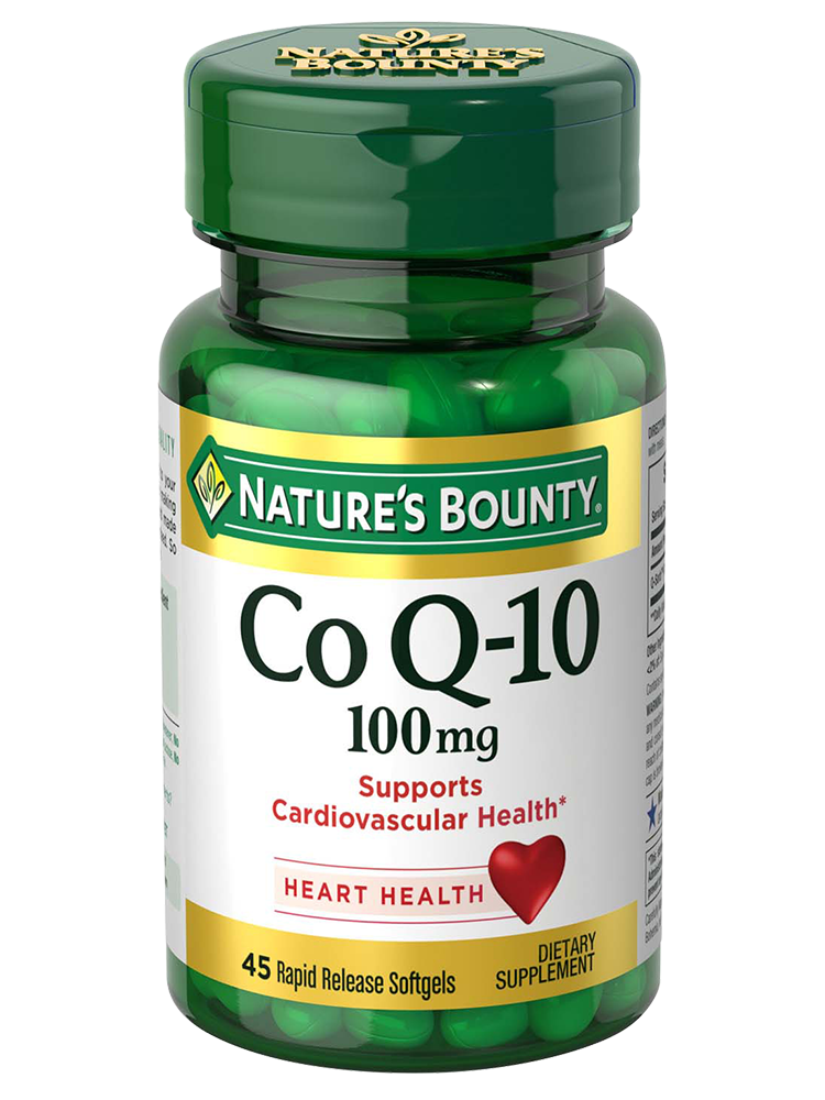 Nature's Bounty, Co Q-10 100 mg 45 Rapid Release Softgels