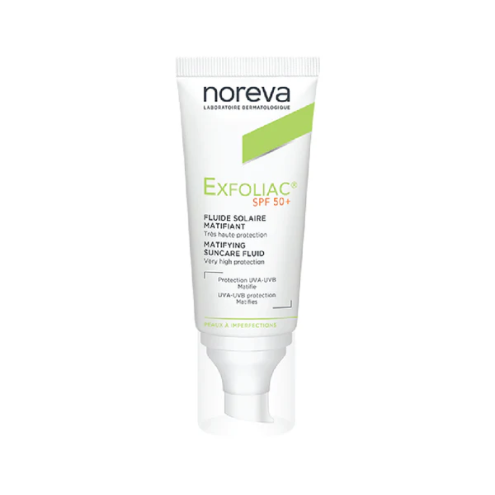 Noreva, Exfoliac SPF50+ Mattifying Sun Fluid 40ML