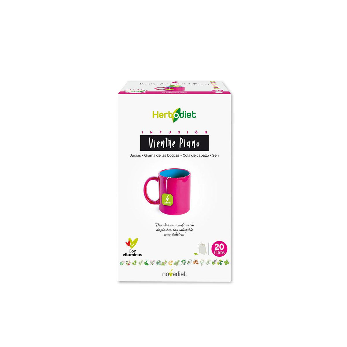 Novadiet, Herbodiet Flat Tummy 20 Tea Bags