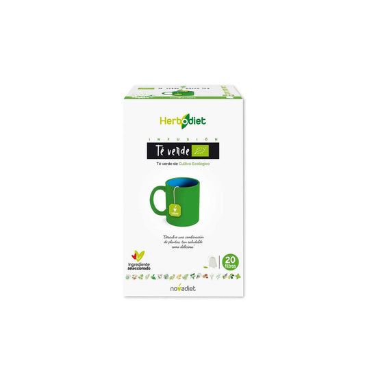 Novadiet, Herbodiet Green Tea Eco 20 Tea Bags