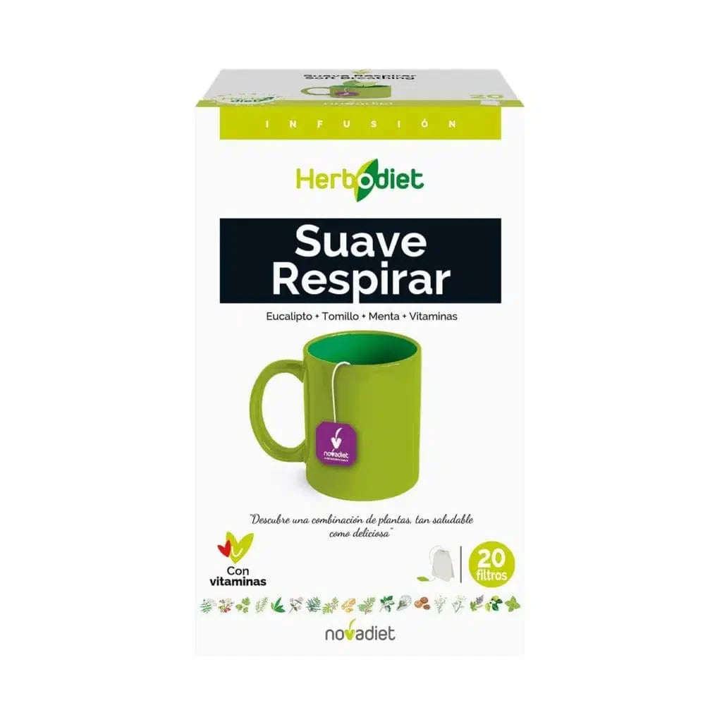 Novadiet, Herbodiet Soft Breathing 20 Tea Bags