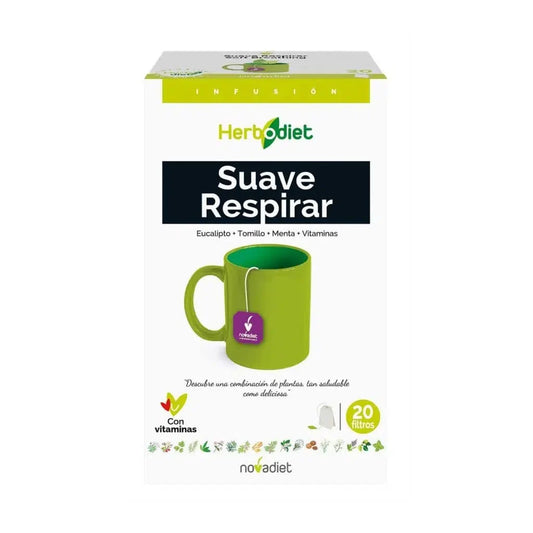 Novadiet, Herbodiet Soft Breathing 20 Tea Bags