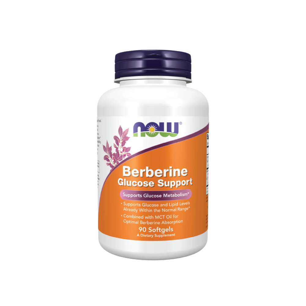Now, Berberine Glucose Support 60 Softgels