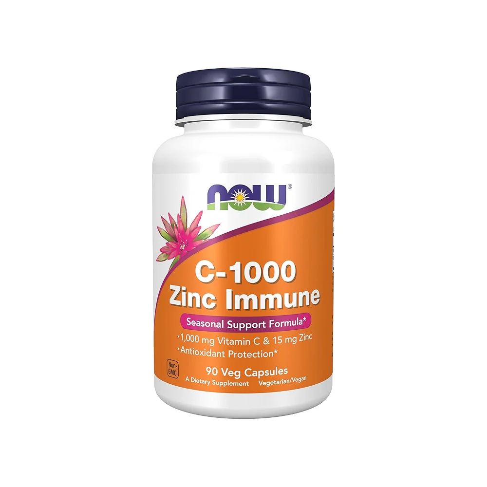 Now, C-1000 Zinc Immune 90 Veg Capsules