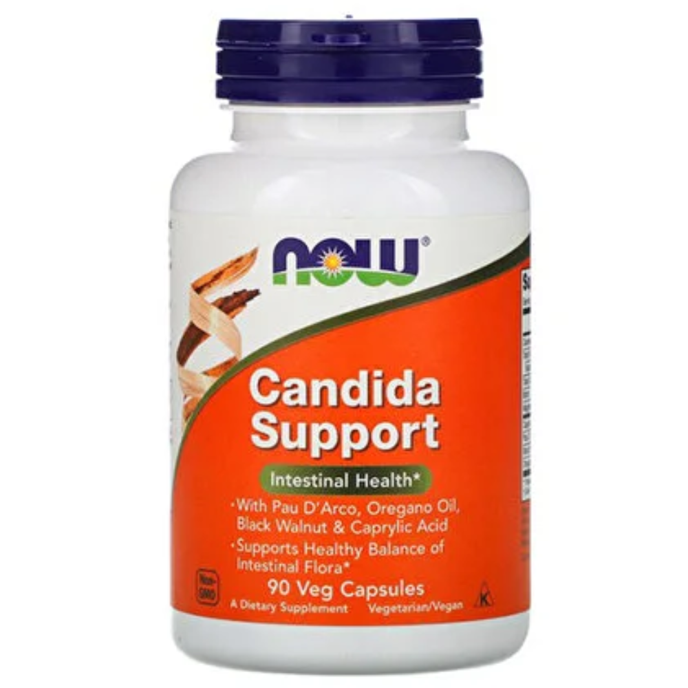 Now, Candida Support 90 Veg Capsules