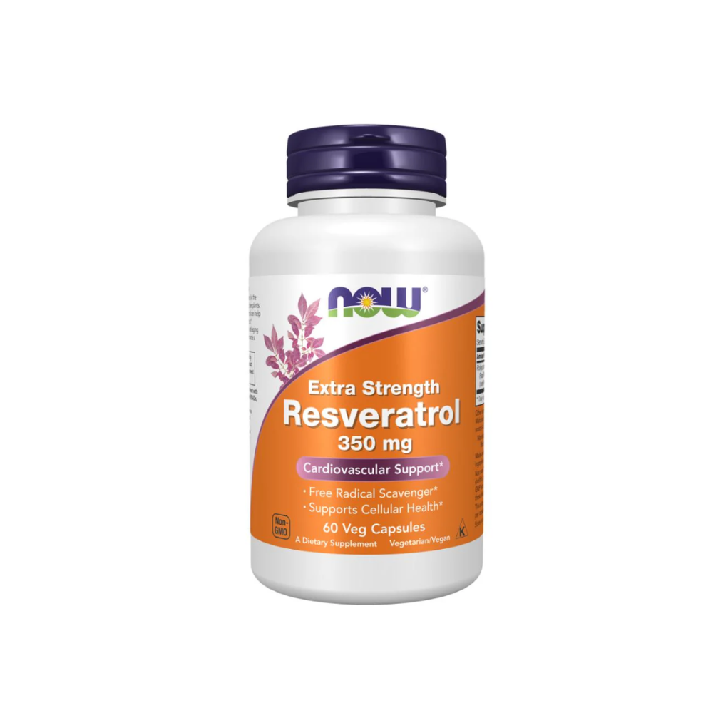 Now, Extra Strength Resveratrol 350 Mg