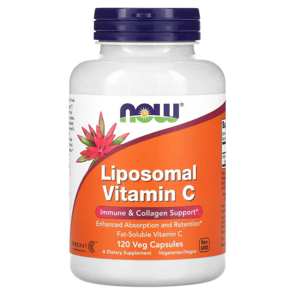 Now, Liposomal Vitamin C 120 Veg Capsules