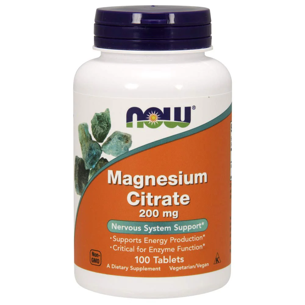 Now, Magnesium Citrate 100 tabs