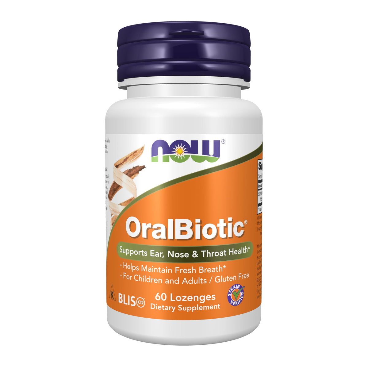 Now, OralBiotic 60 Lozenges
