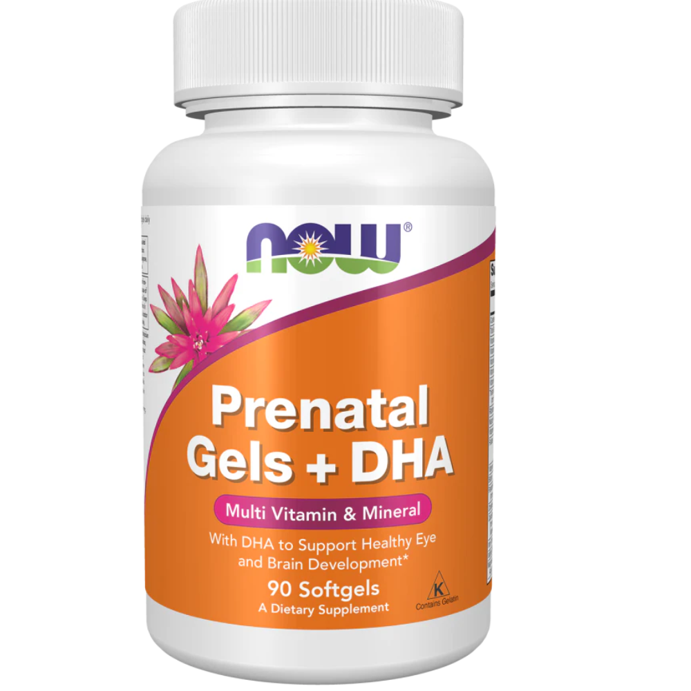 Now, Prenatal Gels + DHA 90 Softgels