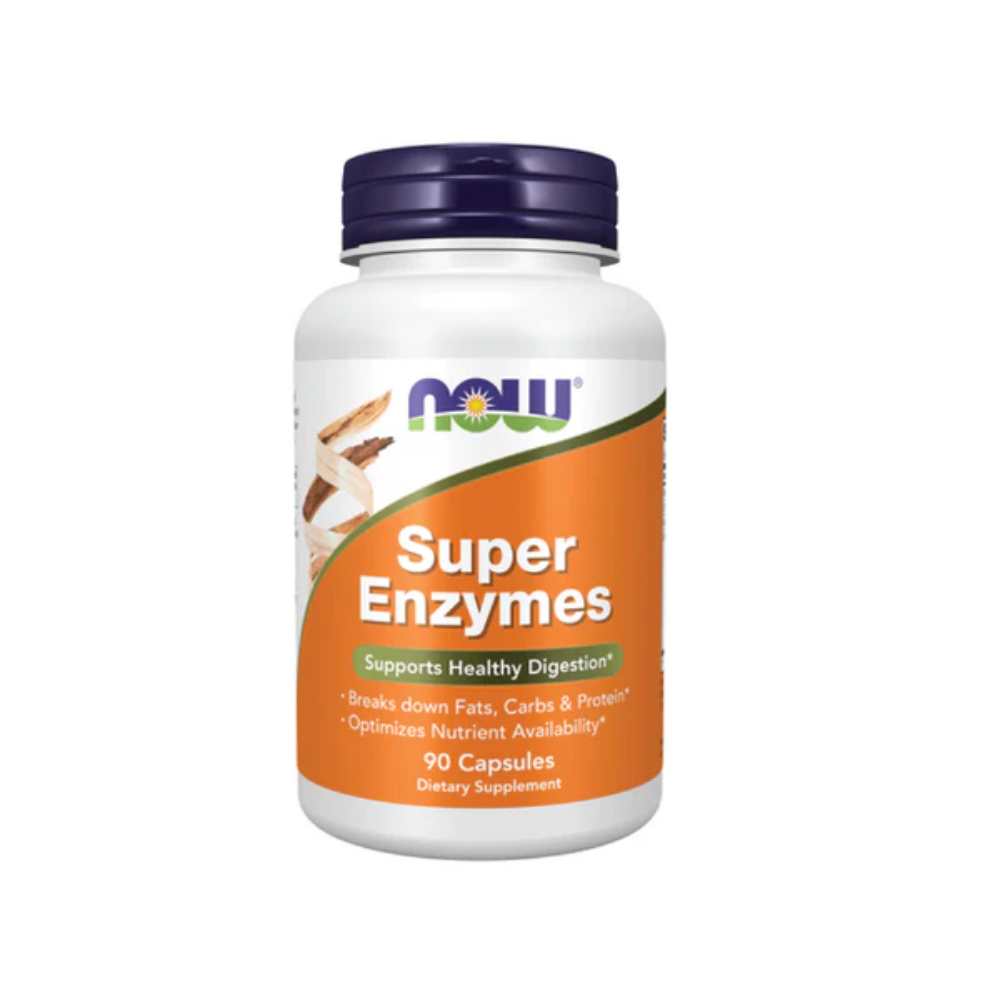 Now, Super Enzyme 90 Caps