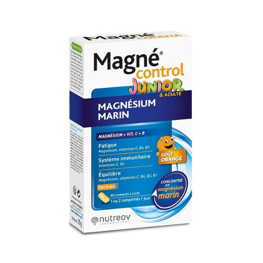 Nutreov, Magne Control Junior & Adult 30 Tablets