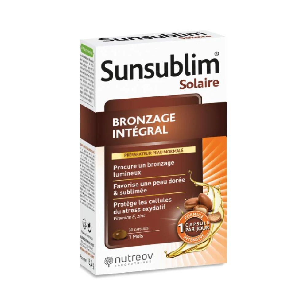 Nutreov, Sunsublim Integral Tanning Normal Skin 30 Tablets