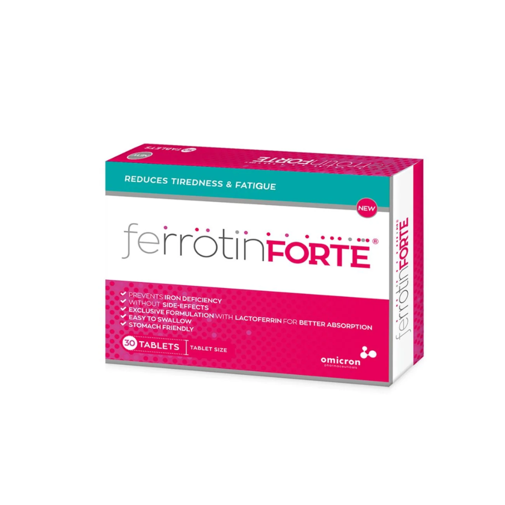 Omicron, Ferrotin Forte 30 Tablets