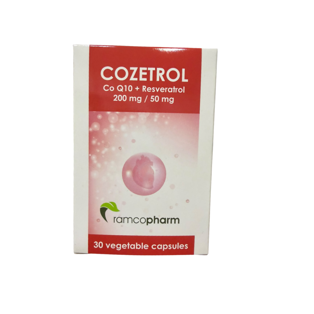 Ramcopharm, Cozetrol CoQ10 + Resveratrol 30 Capsules