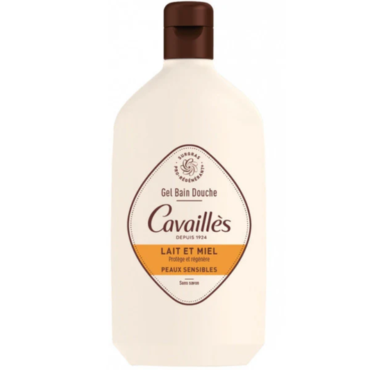Roge Cavailles, Bath and Shower Gel - Milk & Honey 400 ML