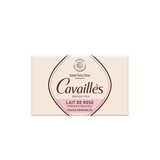 Roge Cavailles, Extra-Gentle Surgras Soap Rose Milk 150G