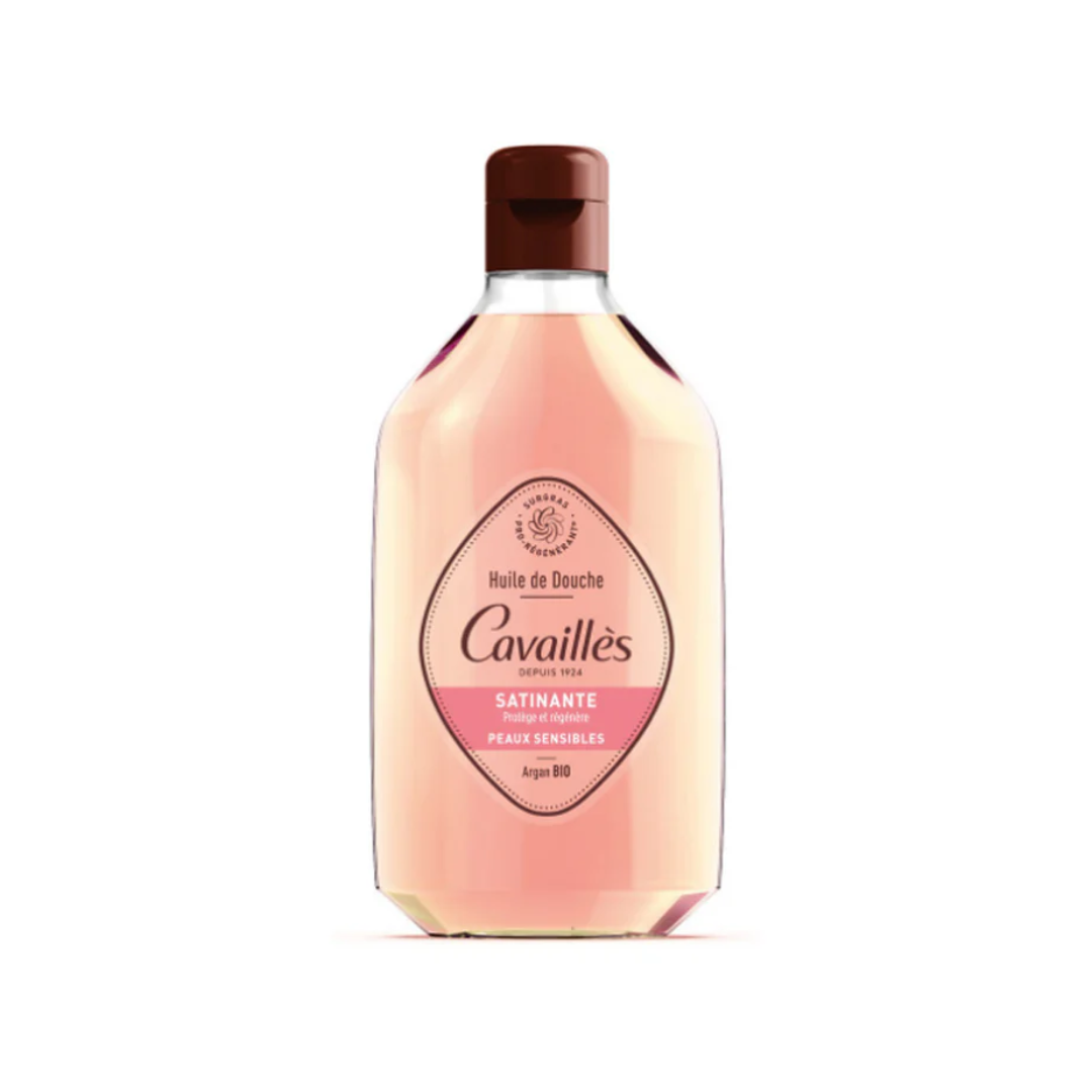 Roge Cavailles, Satiny Shower Oil with Argan and Rose Extract