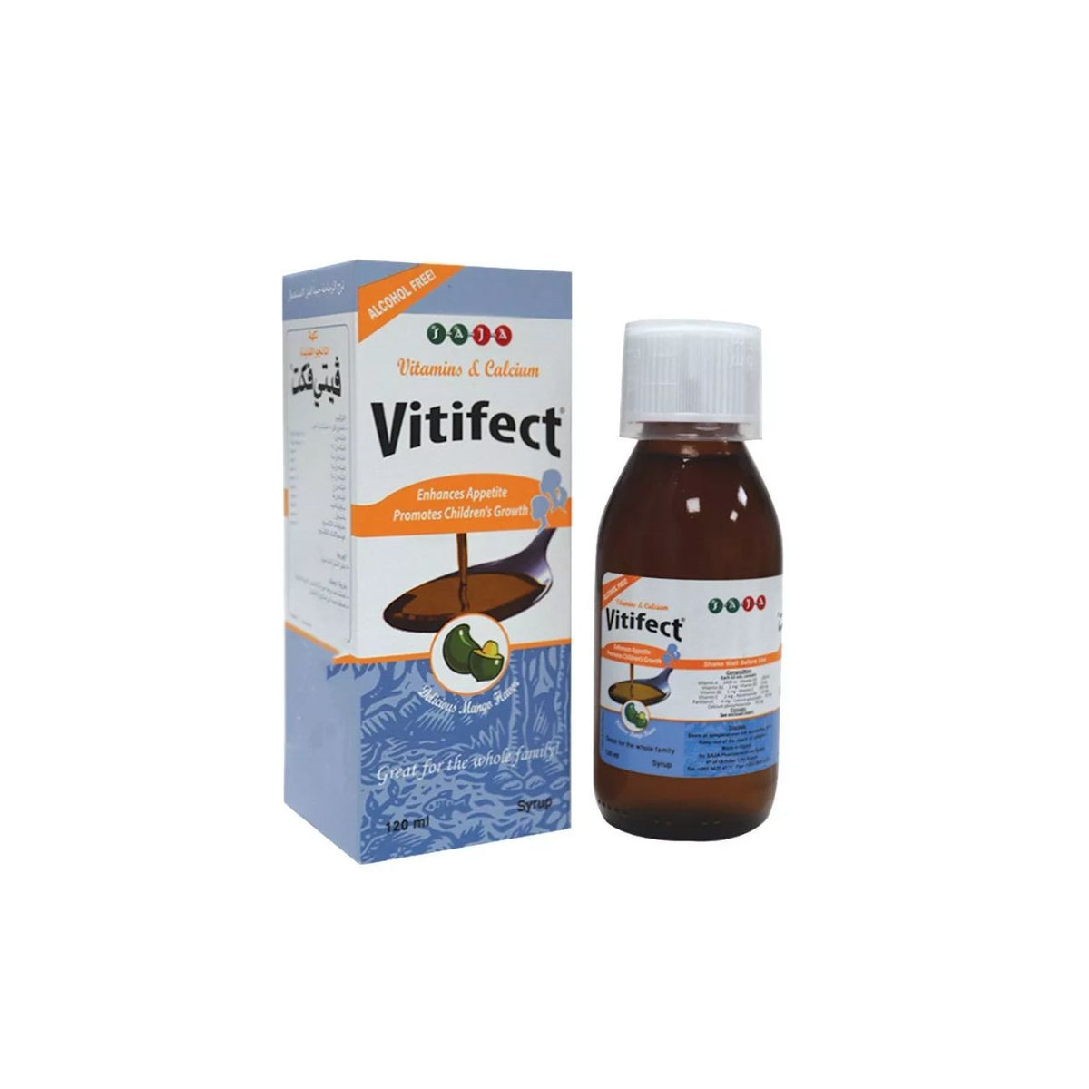 Saja Pharmaceuticals, Vitifect Syrup 120 ML
